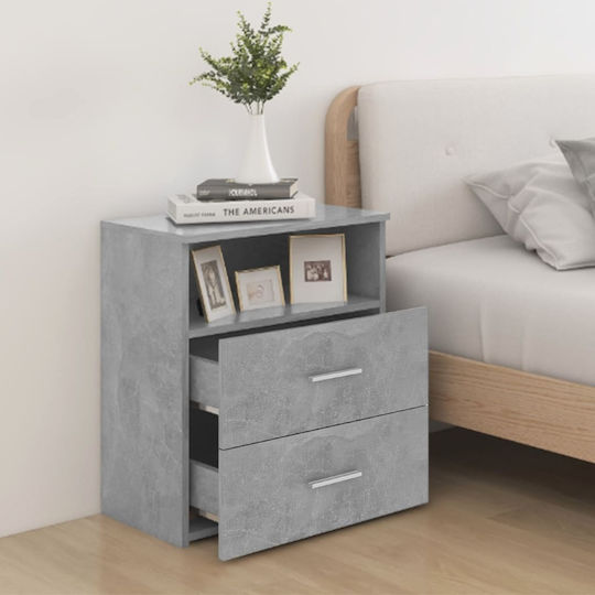 Nachttische Grey 2Stück 50x32x60cm