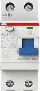 Abb Phasenrelais Leckage der Erde 25A Bipolar mit Spannung 230V