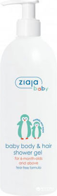 Ziaja Baby Body & Hair Shower Gel 400ml with Pump