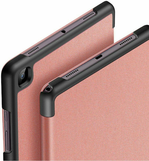 Tech-Protect Smartcase Flip Cover Ροζ Χρυσή (Galaxy Tab A7 Lite)