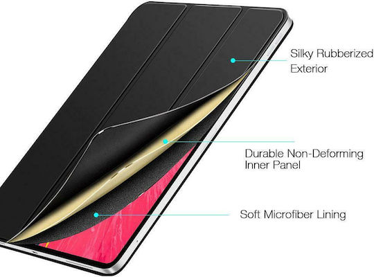 ESR Yippee Flip Cover Δερματίνης Μαύρο (iPad Pro 2018 12.9")