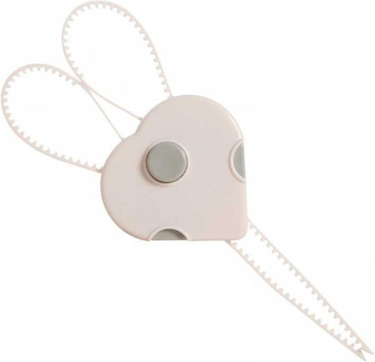 Dreambaby Flexi Заключване за Шкаф и Чекмедже от Пластмаса в Бял Цвят 9см