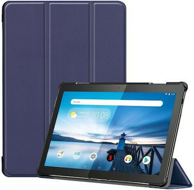 Magnetic 3-Fold Flip Cover Synthetic Leather Blue (Lenovo Tab M10 10.1")