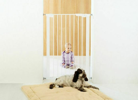 BabyDan Προέκταση Pet Gate Premier 2τμχ σε Λευκό Χρώμα