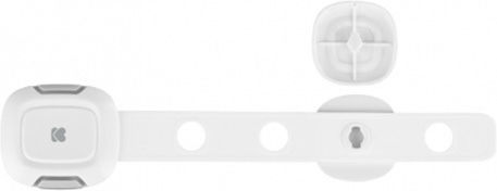 Kikka Boo Cabinet & Drawer Lock with Sticker made of Plastic in White Color 4.2εκ. 1pcs