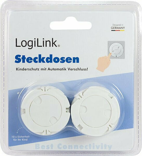 LogiLink Baby Protection Socket Cover for Children 10 Pieces LogiLink Baby Protection Socket Cover for Children 10 Pieces