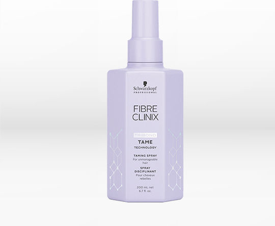 Schwarzkopf Fibre Clinix Tribond Lotion Μαλλιών για Θρέψη Tame Taming Spray 200ml