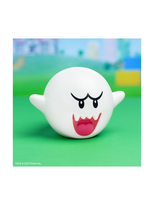Paladone Kids Decorative Lamp Super Mario Boo White 14x14x11εκ.