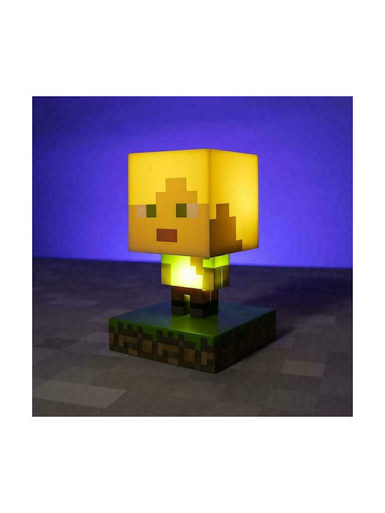Paladone Παιδικό Διακοσμητικό Φωτιστικό Minecraft Alex Icon Πολύχρωμο 10εκ. Alex V2