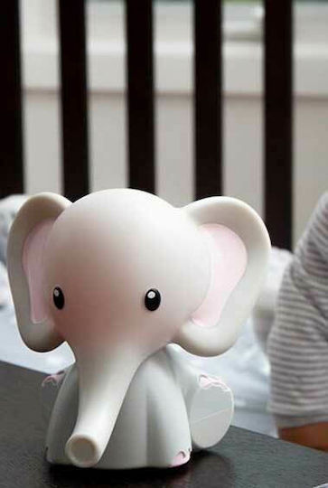 Homedics LED Детско Декоративно Осветление Elephant Сив