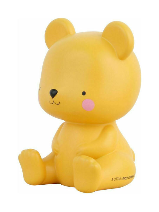 A Little Lovely Company Led Παιδικό Διακοσμητικό Φωτιστικό Bear Κίτρινο 15.5x9x13εκ. A Little Lovely Company Led Παιδικό Διακοσμητικό Φωτιστικό Bear Κίτρινο 15.5x9x13εκ.