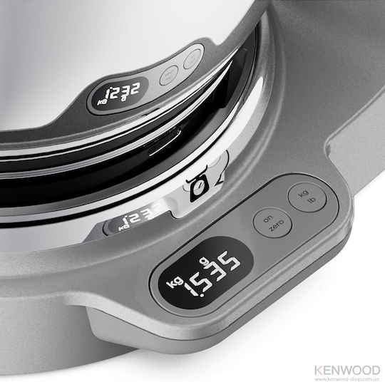 Kenwood Titanium Chef Baker XL Κουζινομηχανή 1200W με Ανοξείδωτο Κάδο 7lt