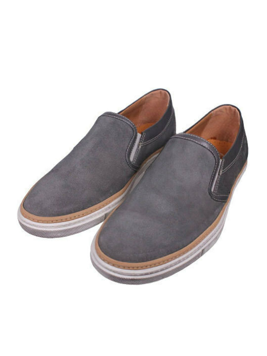 Commanchero Original Ανδρικά Slip-On σε Γκρι Χρώμα