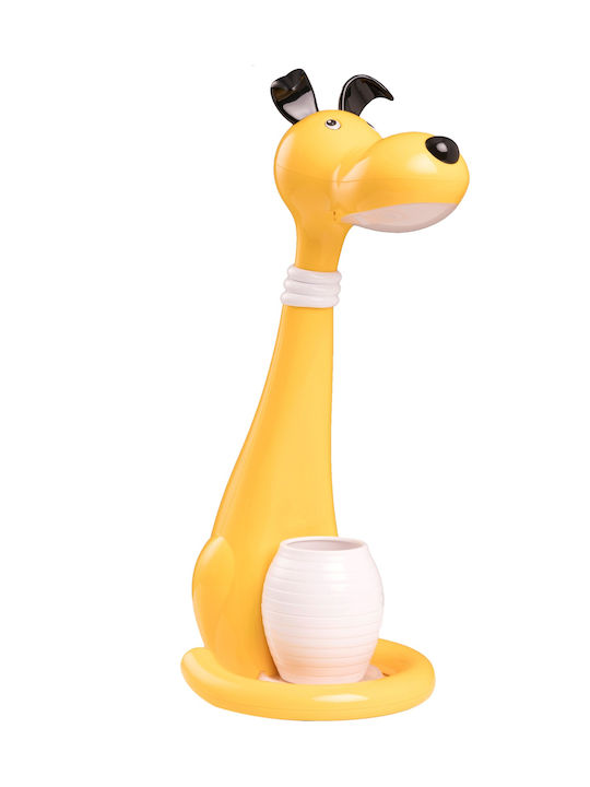 Com Led Kids Desk Lamp Dog Yellow