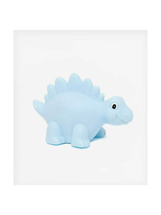 Petit Monkey Kids Decorative Lamp Dino Blue 12x8cm