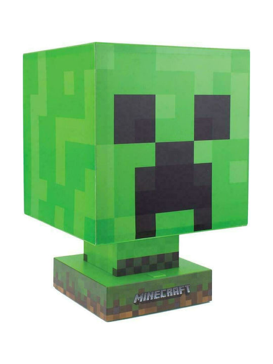 Paladone Lampă decorativă pentru copii Minecraft Creeper Verde