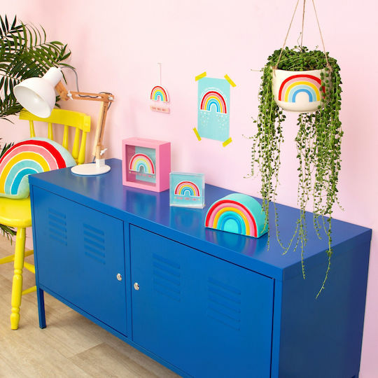 Sass & Belle Led Kids Decorative Lamp Rainbow Multicolour 14.5x14.5x8.2εκ.