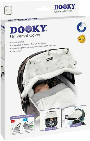 Dooky Stroller Sunshade Beige