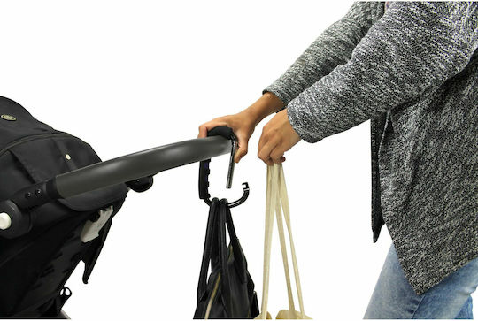 Dooky Stroller Hooks Black