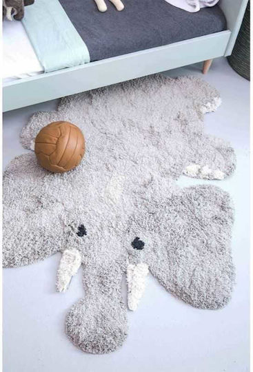 Neonato Kids Synthetic Rug Elephant 90x140cm