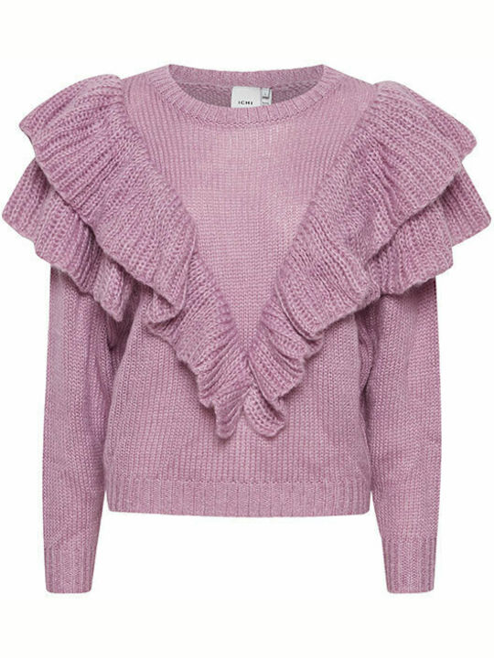 Women's Long Sleeve Sweater Lavender Herb