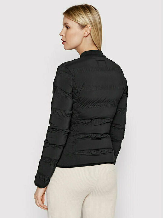 Guess Women's Short Puffer Jacket for Winter Black