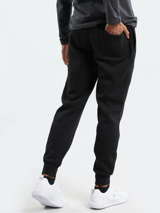 Russell Athletic Men's Sweatpants with Rubber Black