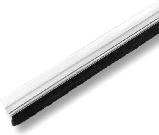 Inofix Rod Draft Stopper Door with Brush in White Color 1m
