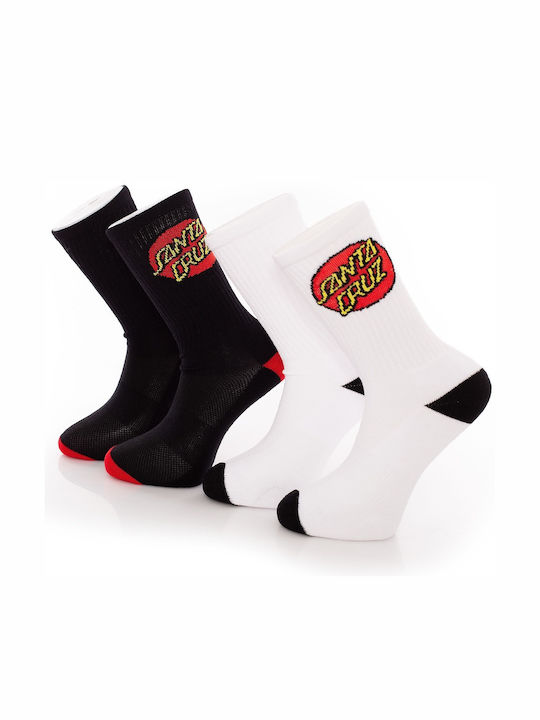 Santa Cruz Κάλτσες Black / White 2Pack