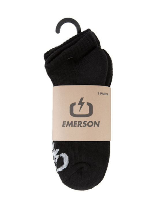 Emerson Herren Socken Schwarz 3Pack