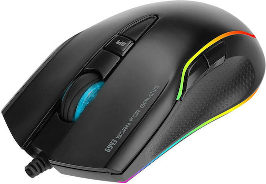 Marvo G943 RGB Gaming Ποντίκι 10000 DPI Μαύρο