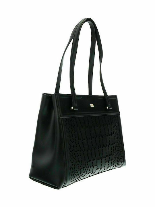 Roberto Cavalli Leather Women's Bag Shoulder Black