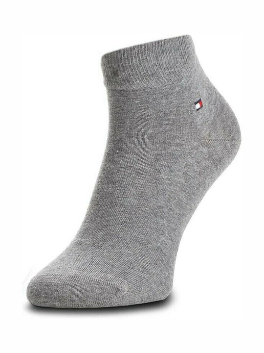 Tommy Hilfiger Men's Solid Color Socks Gray 2Pack