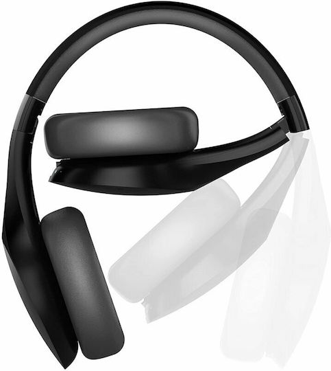 Motorola XT500 Ασύρματα / Ενσύρματα Over Ear Ακουστικά με 10 ώρες Λειτουργίας Μαύρα