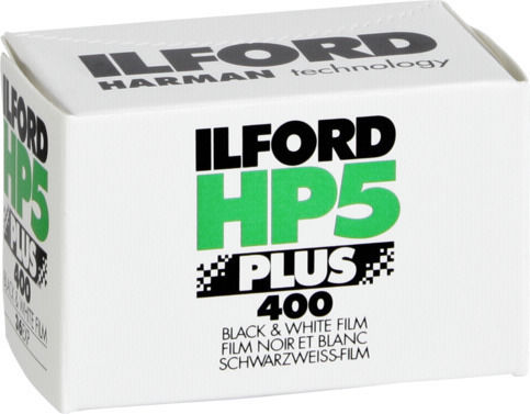 Ilford B&W Negative HP5 Plus 400 Roll Film 35mm (36 Exposures)