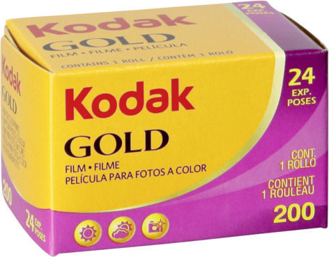 Kodak Color Negative Gold 200 Roll Film 35mm (24 Exposures)