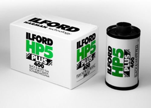 Ilford B&W Negative HP5 Plus 400 Roll Film 35mm (24 Exposures)