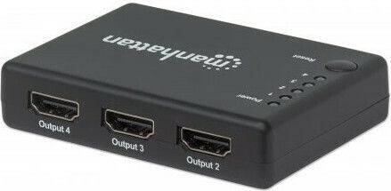 Manhattan 207706 UHD 1 είσοδος/4 έξοδοι HDMI Splitter