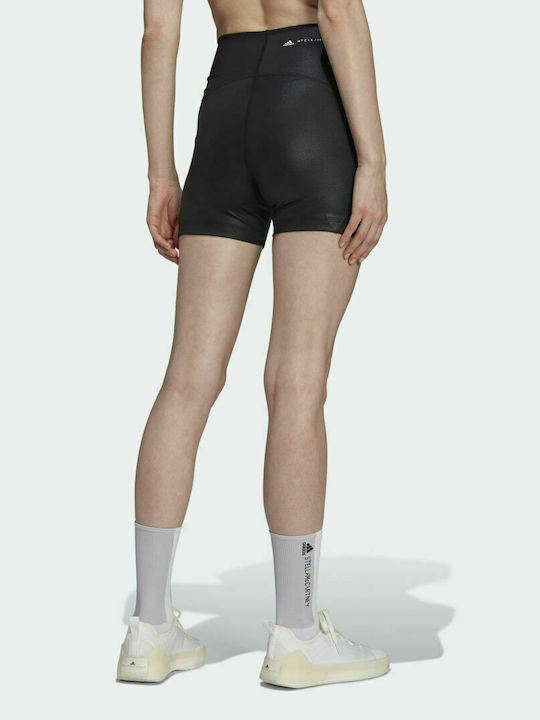 adidas by Stella McCartney TrueStrength Women's Yoga Legging Shorts High Waisted Black