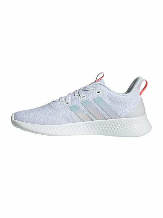 Adidas Performance Puremotion Γυναικεία Sneakers Cloud White / Blue Tint / Acid Red