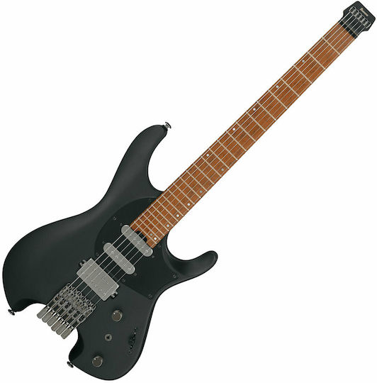 Ibanez Q54 Electric Guitar with HHS Pickup Configuration Black Flat with Case