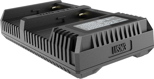 NiteCore Double Battery Charger USN3 Pro Compatible with Sony