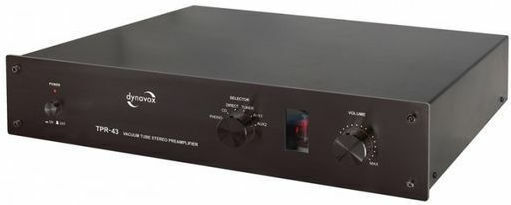 Dynavox TPR-43 Λαμπάτος Προενισχυτής Hi-Fi Stereo Μαύρος