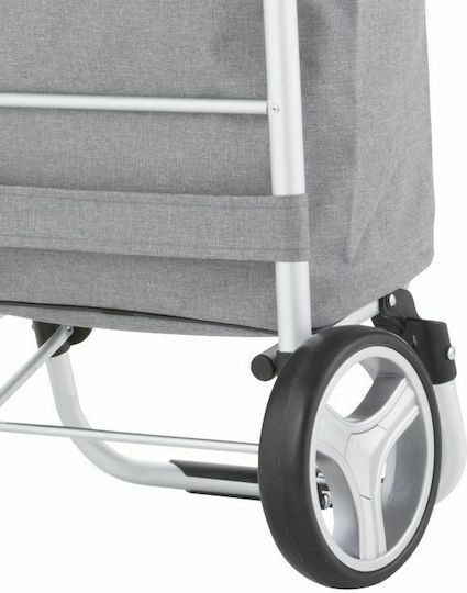 Classic Premium Shopping Trolley Grey 30x20x60cm