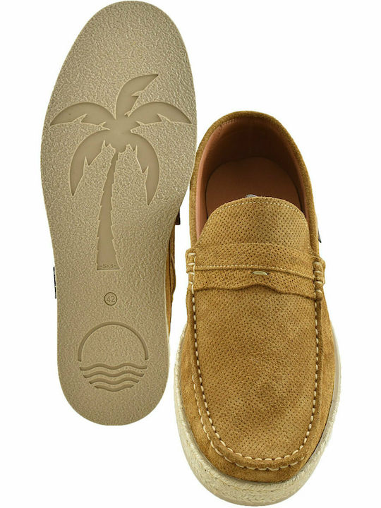 Commanchero Original Suede Ανδρικά Loafers σε Ταμπά Χρώμα