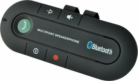 Bluetooth Αυτοκινήτου 4.1 Speakerphone για το Αλεξήλιο (με USB θύρα Φόρτισης)