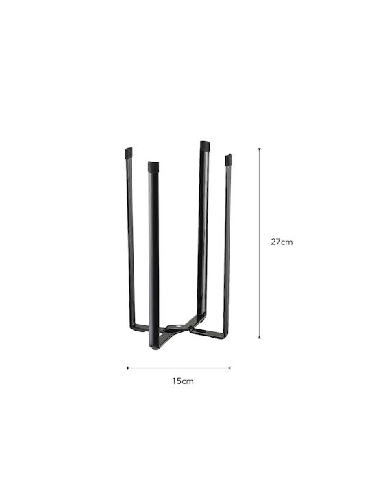 Yamazaki Βάση Στήριξης για Σακούλα Πλαστική 12x9.5x26.5εκ. Μαύρη