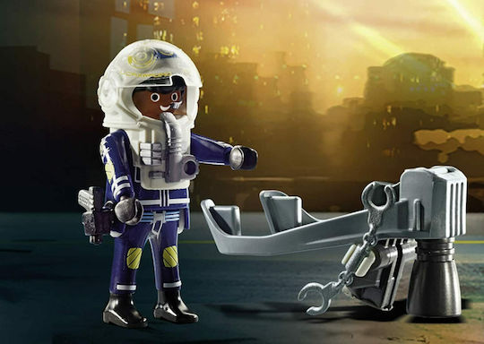 Playmobil City Action Jet Pack with Boat for 5-10 years old