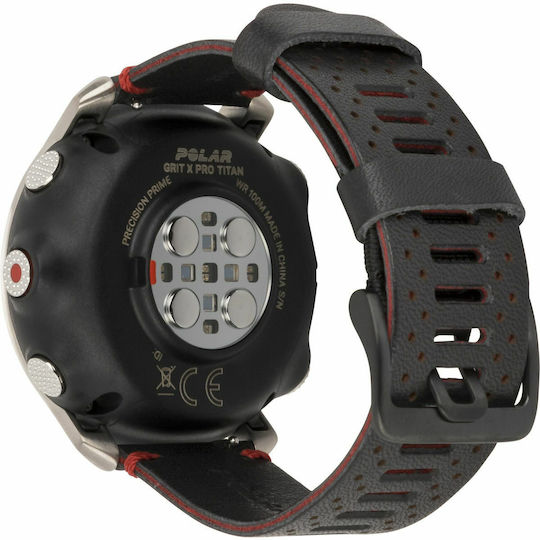 Polar Grit X Pro Titan Rezistent la apă Smartwatch (Titan)