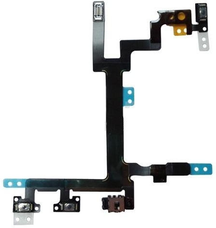 Καλωδιοταινία με Πλήκτρο On / Off για iPhone 5